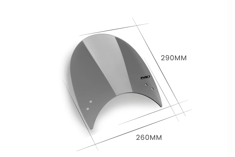YAMAHA SR 125 SE [2001] – Roadster fairing windshield – transparent
