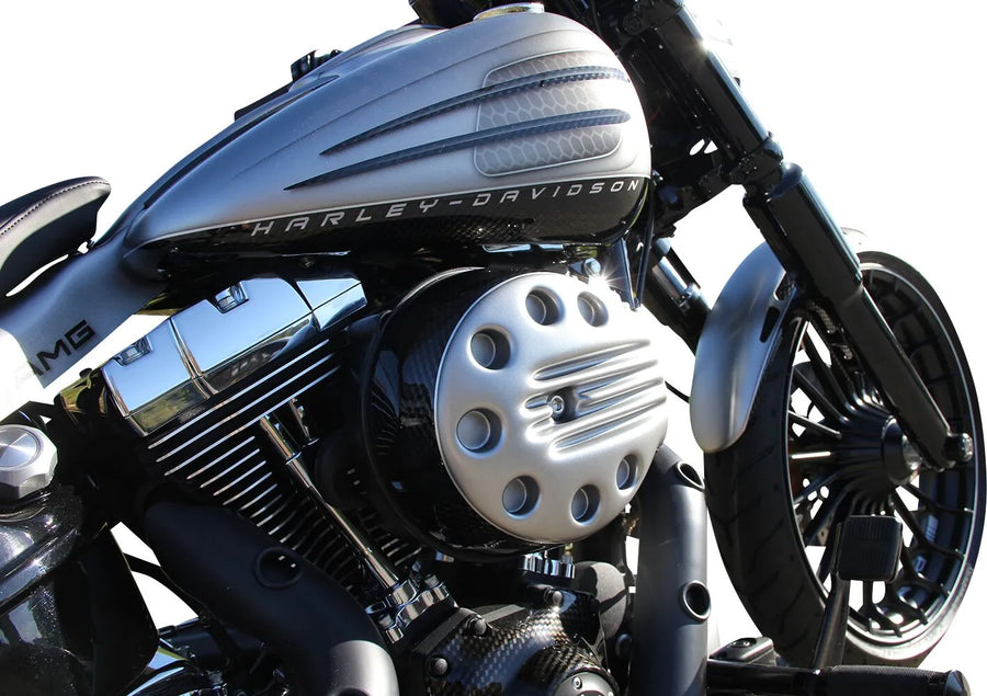 harley davidson fxsb [CULT WERK] – Luftfiltercover "Slotted"