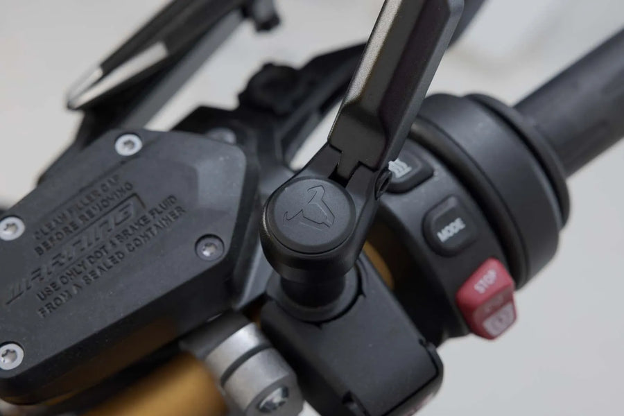 ducati hypermotard 1100 [SW-MOTECH] – Sport Spiegel-Set, langer Spiegelarm