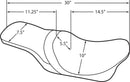 harley davidson flhr [DRAG SPECIALTIES] – Predator 2-Up Sitz-4