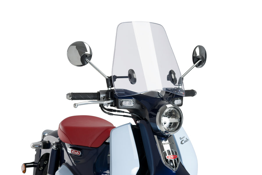 HONDA SUPER CUB C 125 [2025] – Urban scooter windscreen – tinted
