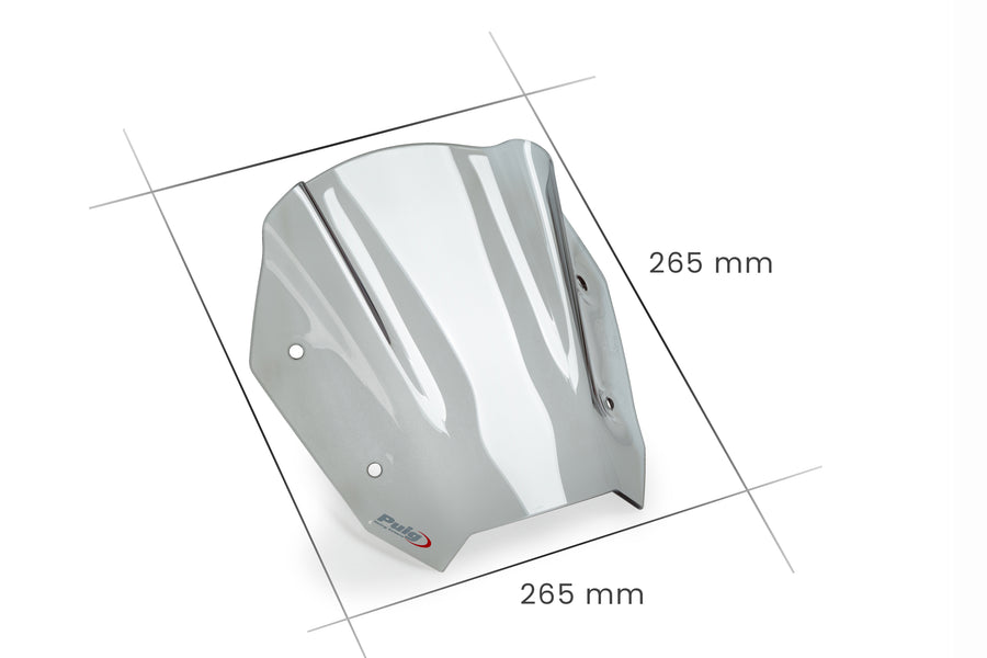HONDA NX 500 [2025] – Sportscheibe – Mattschwarz