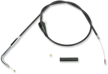 harley davidson flhri [DRAG SPECIALTIES] - Black vinyl throttle/idle cable