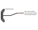 honda africa twin 750 [DENALI] – B6 LED Bremslicht-Kit mit Kennzeichenhalter-2