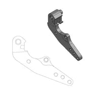 Husaberg FS 570 Supermoto [2010-2011] - Versatzhalterung für OEM-Bremssattel – Oberfläche: Blau – Bild 4