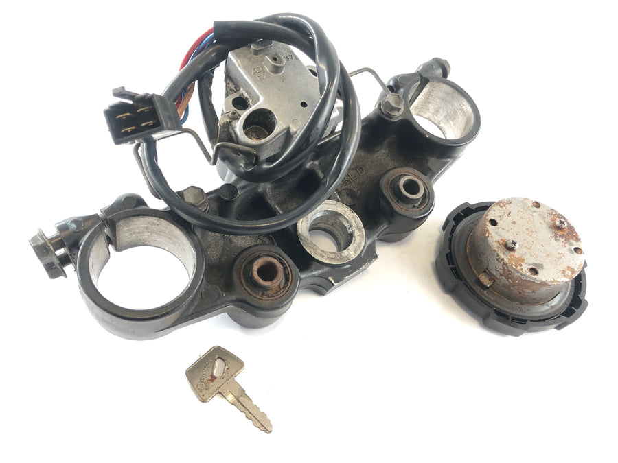 Yamaha XTZ 750 Super Tenere 3LD [1995] - Schlosssatz mit Gabelbrücke für 43mm Gabel
