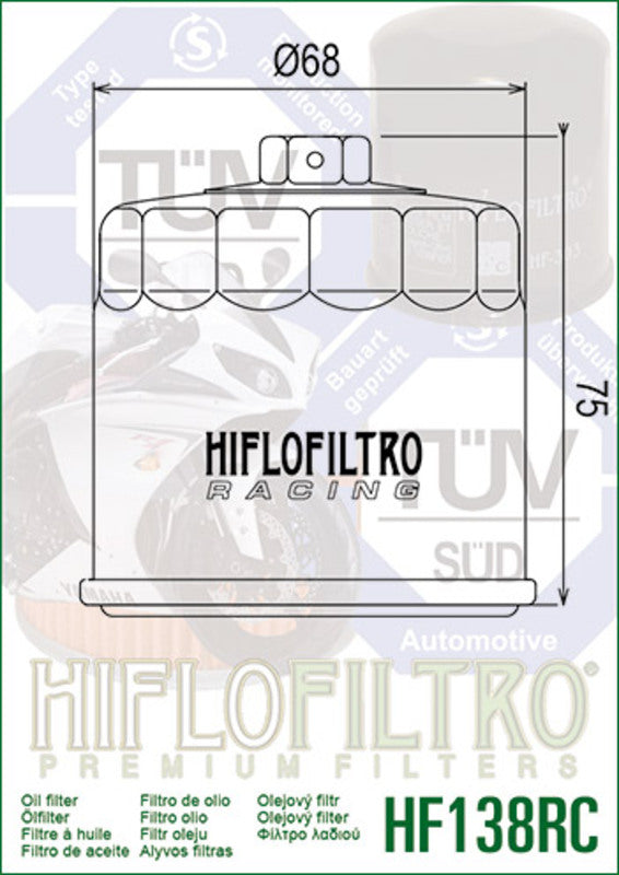 Suzuki VS 1400 VX51L [HIFLOFILTRO] - Ölfilter