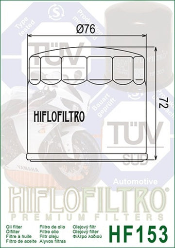Ducati Monster S4 [HiFlofiltro] - motorcycle oil filter - 0