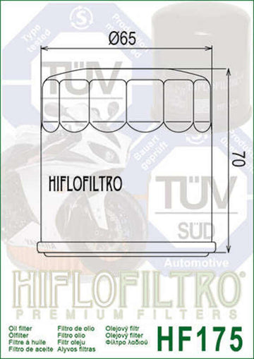 Indian Chief Dark Horse Chdh [HiFlofiltro] - oil filter - 0