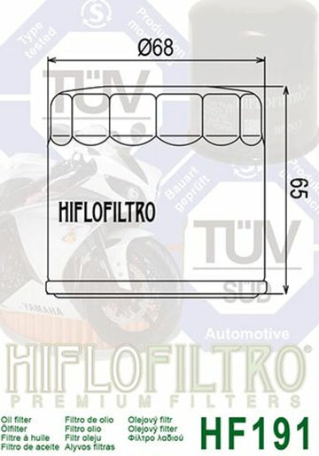 Triumph Tiger 885i [HiFlofiltro] - oil filter - 0