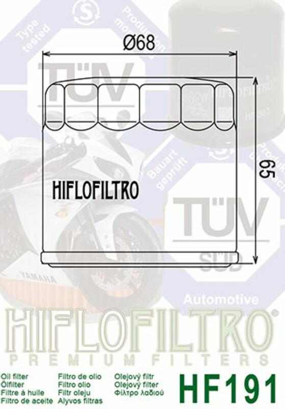Triumph Speed Triple 885i [HIFLOFILTRO] - Ölfilter