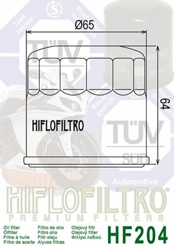 Yamaha YZF R1 [HIFLOFILTRO] - Ölfilter