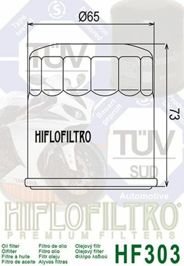 Honda XRV Africa Twin 750 RD07 [HIFLOFILTRO] - Ölfilter - 0