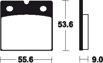 Moto Guzzi Le Mans 2 [Tecnium] - sinter metal brake pads - 0