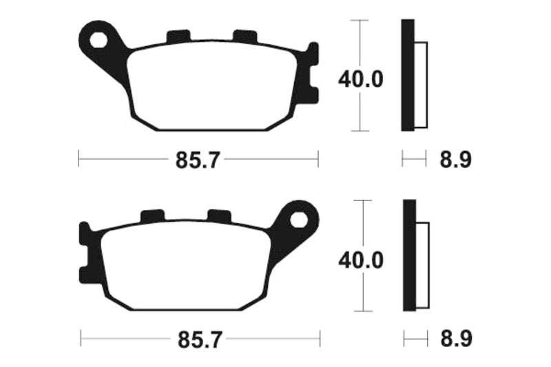 Honda CRF 1100 Africa Twin SD08 [Tecnium] - brake pads