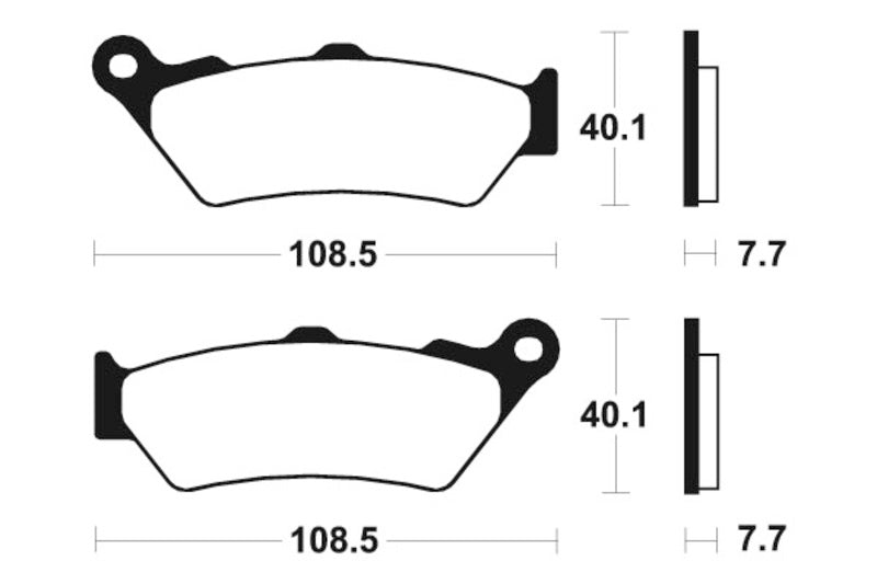 BMW R 100/7 [Tecnium] - brake pads