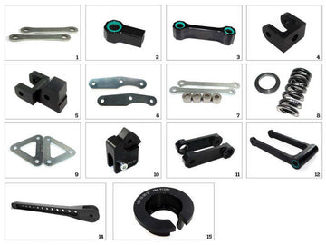 Suzuki GT 250 X7 [TECNIUM] - Higher laying kit - 0