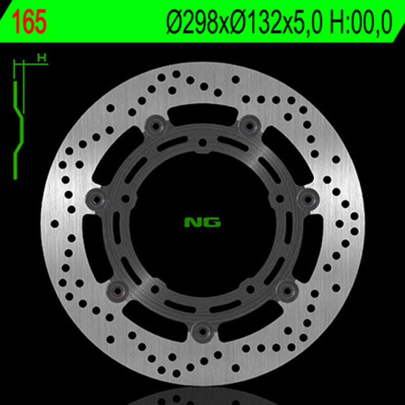 Yamaha Niken [NG BRAKE DISC] - round floating brake disc