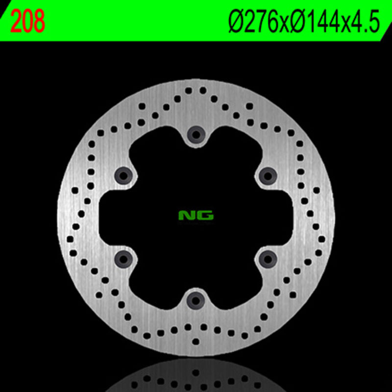 Honda V Transalp [NG BRAKE DISC] - round rigid brake disc