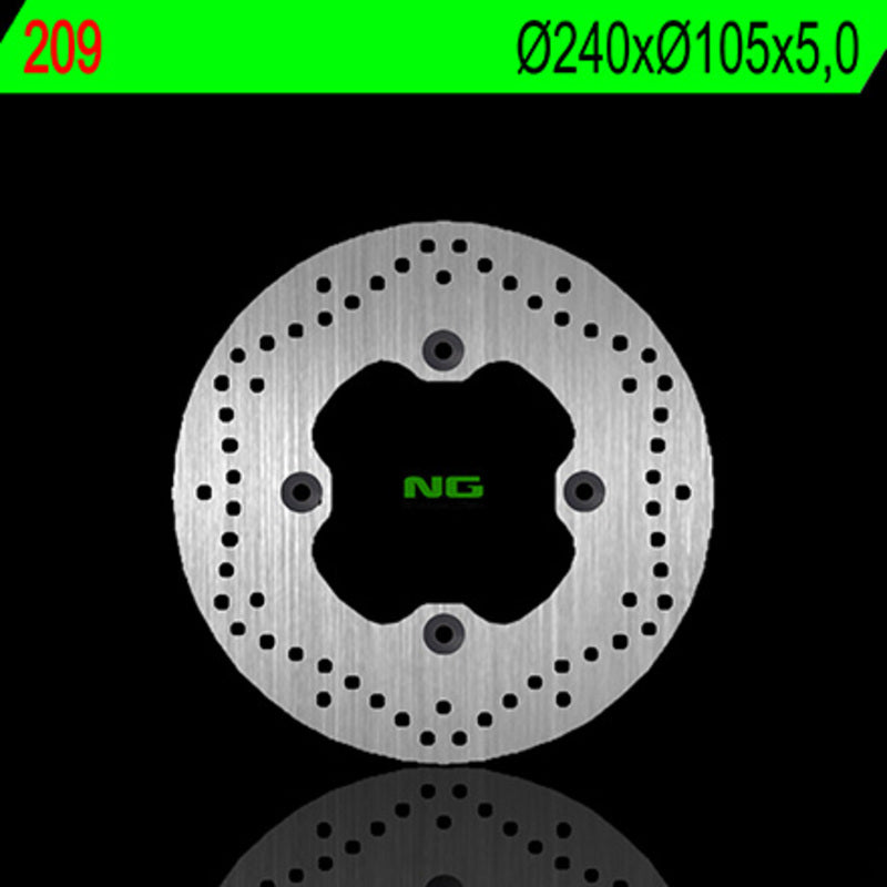 Honda Xl 700 Va Transalp [NG BRAKE DISC] - round rigid brake disc