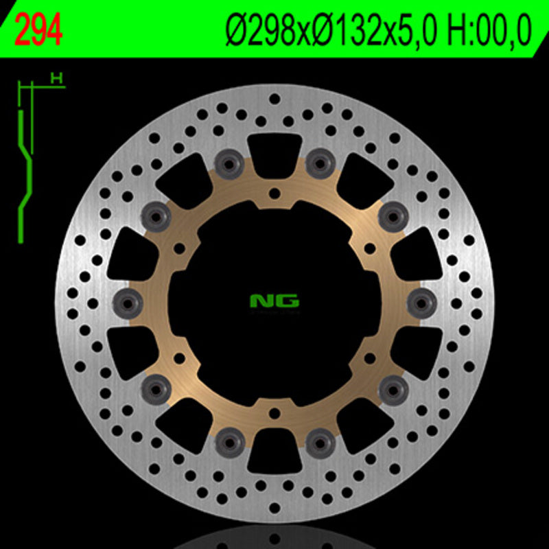 Yamaha Fjr [NG BRAKE DISC] - Bremsscheibe schwimmend rund