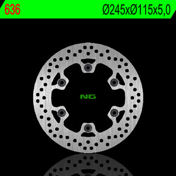 Ducati Monster 620 [NG BRAKE DISC] - round rigid brake disc