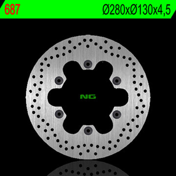 Kawasaki Gpz 1000 [NG BRAKE DISC] - Bremsscheibe rund starr