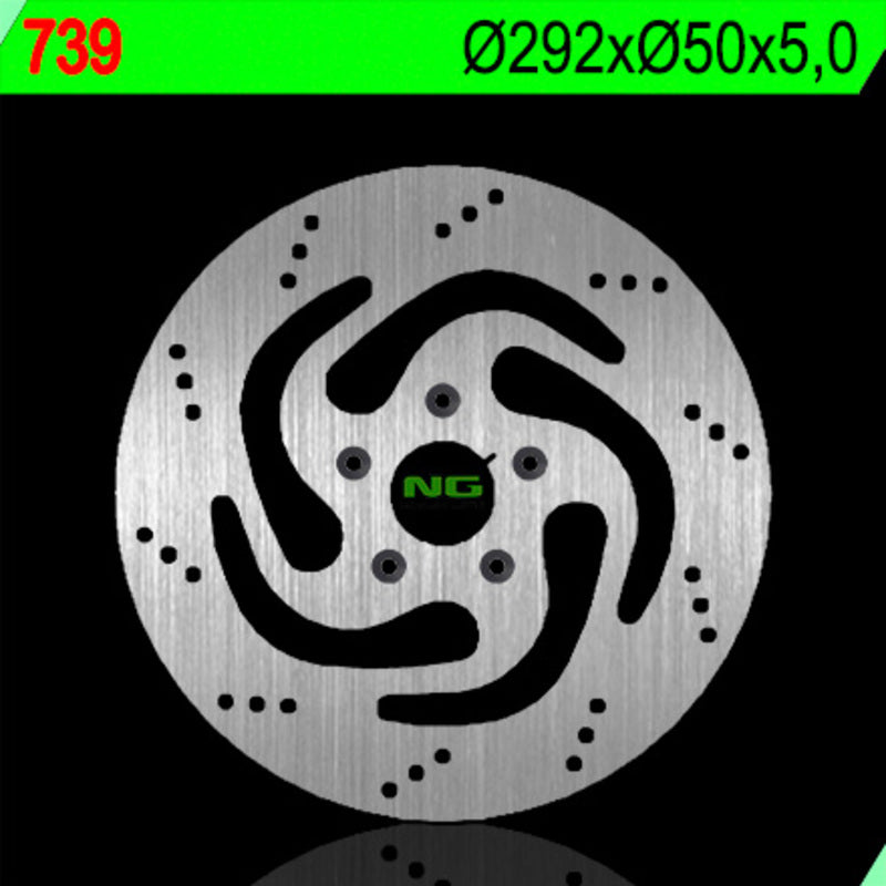 Harley Davidson Flstf [NG BRAKE DISC] - Bremsscheibe rund starr