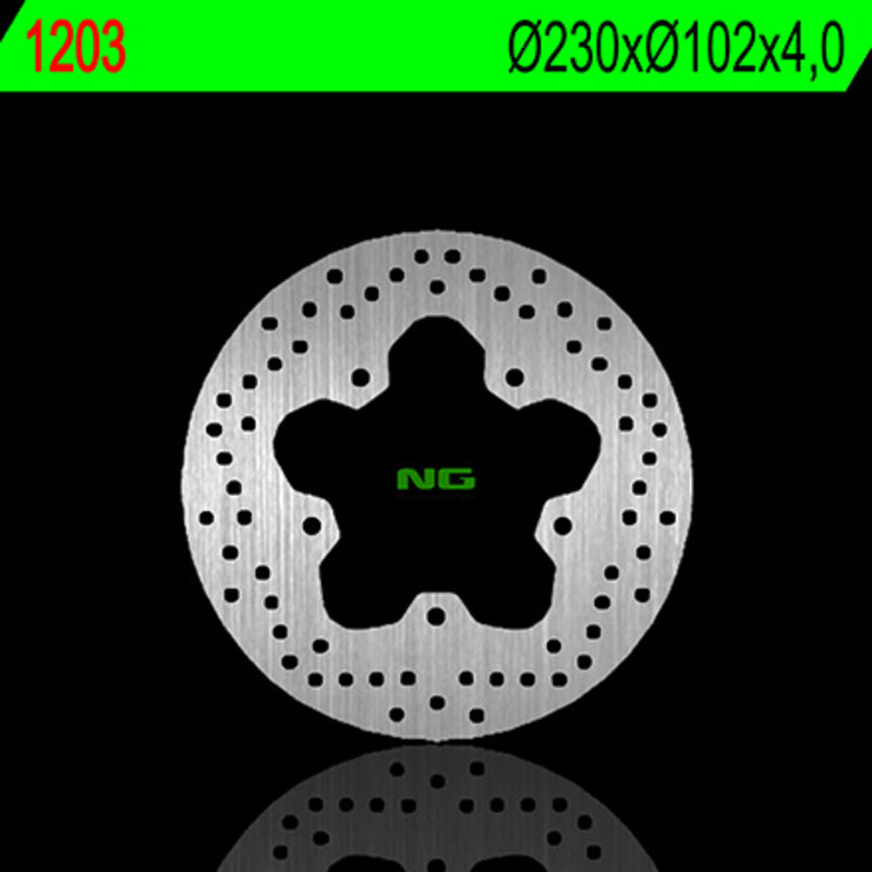 Yamaha Yzf 125 [NG BRAKE DISC] - Bremsscheibe rund starr