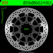 Kawasaki Versys 1000 [NG BRAKE DISC] - Bremsscheibe schwimmend rund
