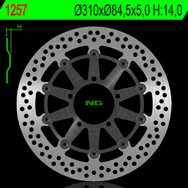 Harley Davidson Flhx [NG BRAKE DISC] - Bremsscheibe rund starr