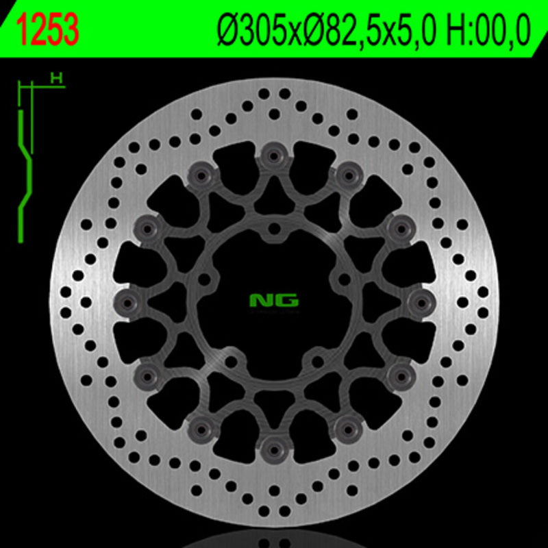 Triumph Tiger 1200 Explorer [NG BRAKE DISC] - Bremsscheibe schwimmend rund