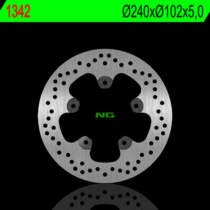Aprilia Smv 1200 Dorsoduro [NG BRAKE DISC] - round rigid brake disc