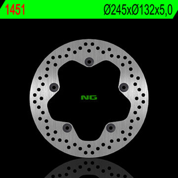 Yamaha Xsr 900 [NG BRAKE DISC] - Bremsscheibe rund starr