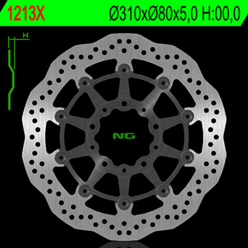Kawasaki Versys 1100 [NG BRAKE DISC] - Bremsscheibe Wave schwimmend
