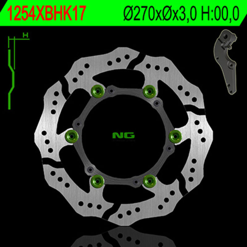 Ktm Sx 200 [NG BRAKE DISC] - Bremsscheibe Wave schwimmend