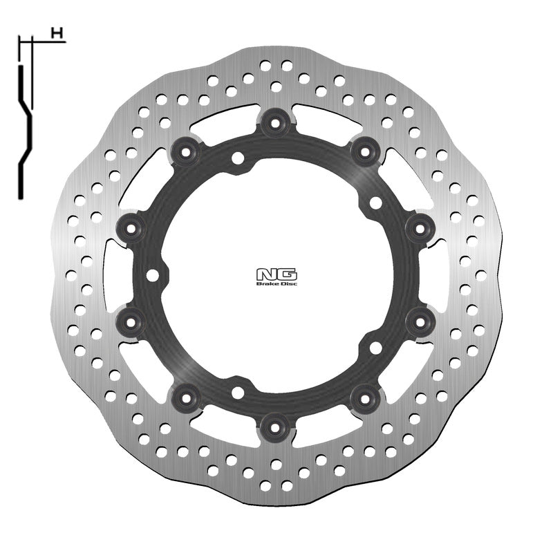 Kawasaki Z 650 [NG BRAKE DISC] - Wave floating brake disc