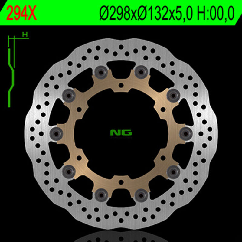 Yamaha Xvs 1100 [NG BRAKE DISC] - Bremsscheibe Wave schwimmend