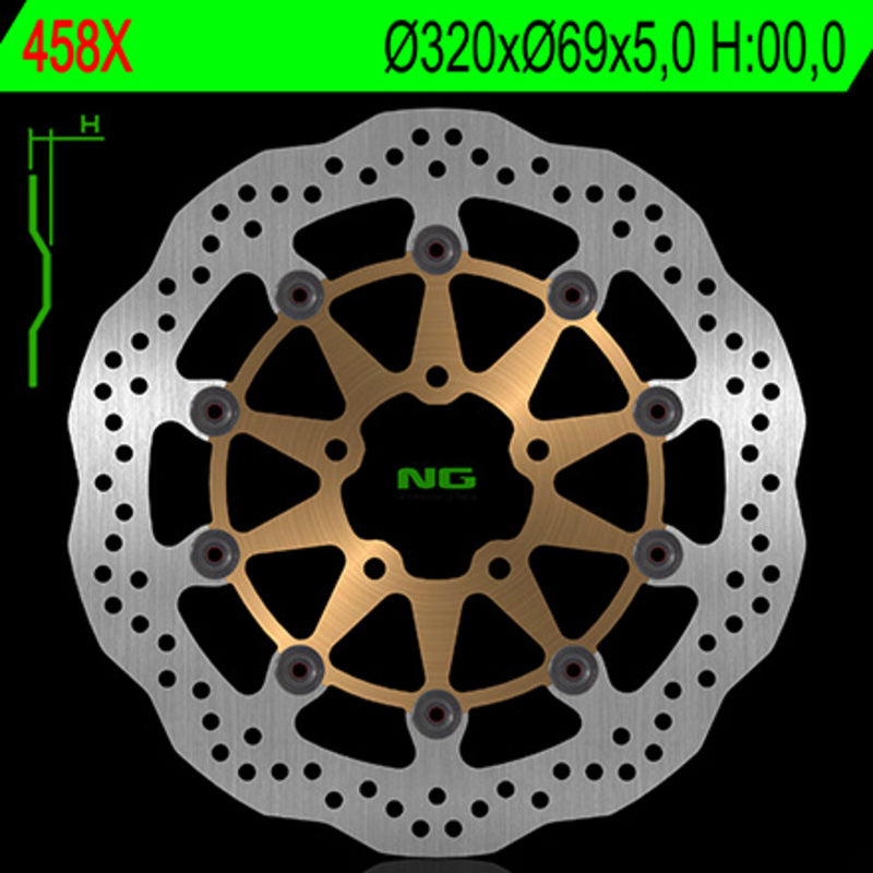 Suzuki Gsx-R 600 [NG BRAKE DISC] - Wave floating brake disc