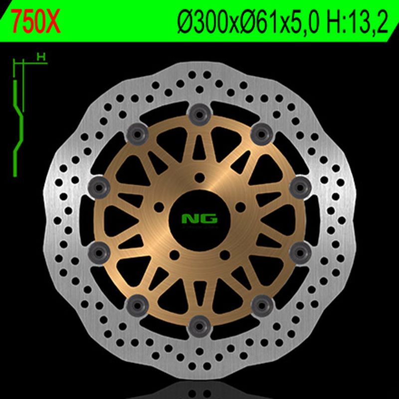 Kawasaki Z 200 [NG BRAKE DISC] - Wave floating brake disc