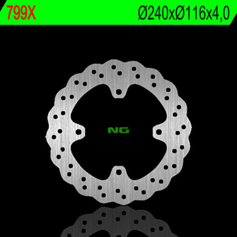Kawasaki Kx 250 [NG BRAKE DISC] - Bremsscheibe Wave starr