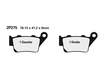 Harley -Davidson Pan America 1250 RA1250 [Nissin] - semi -metallic brake pads