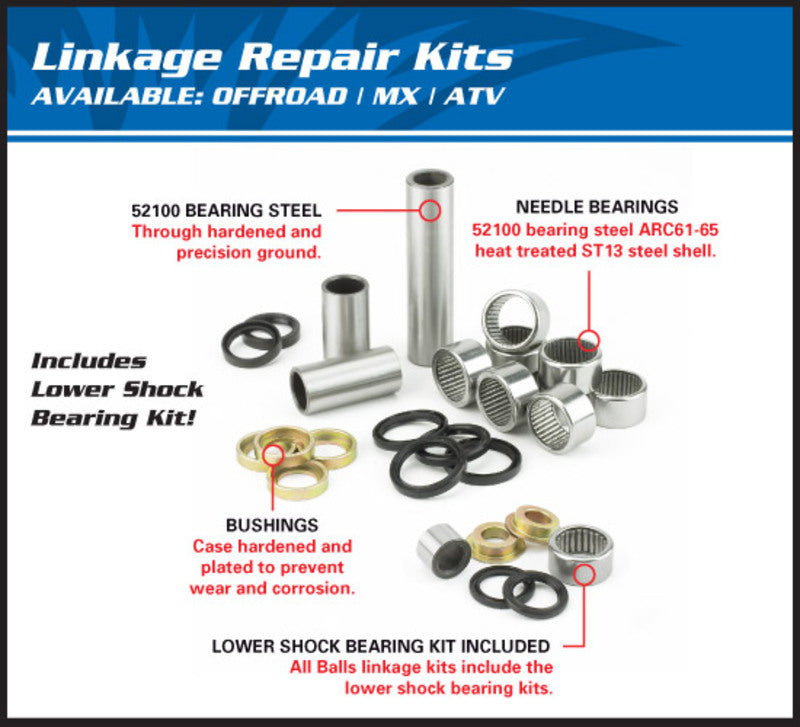 Yamaha Yz 426 [ALL BALLS] - Suspension Linkage Repair Kit Yamaha