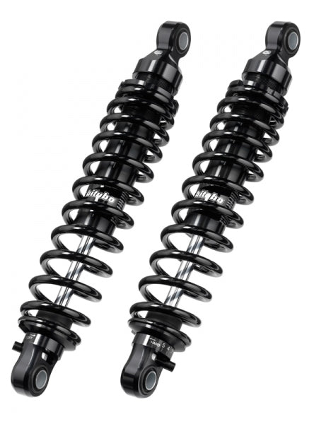 Triumph Bonneville 1200 T 120 Black ABS [2016-2020] - WME52V2 dual rear shock absorbers - black