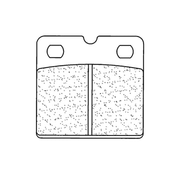 Ducati Pantah 600 [CL BRAKES] - Racing sintered metal brake pads - 2332C60
