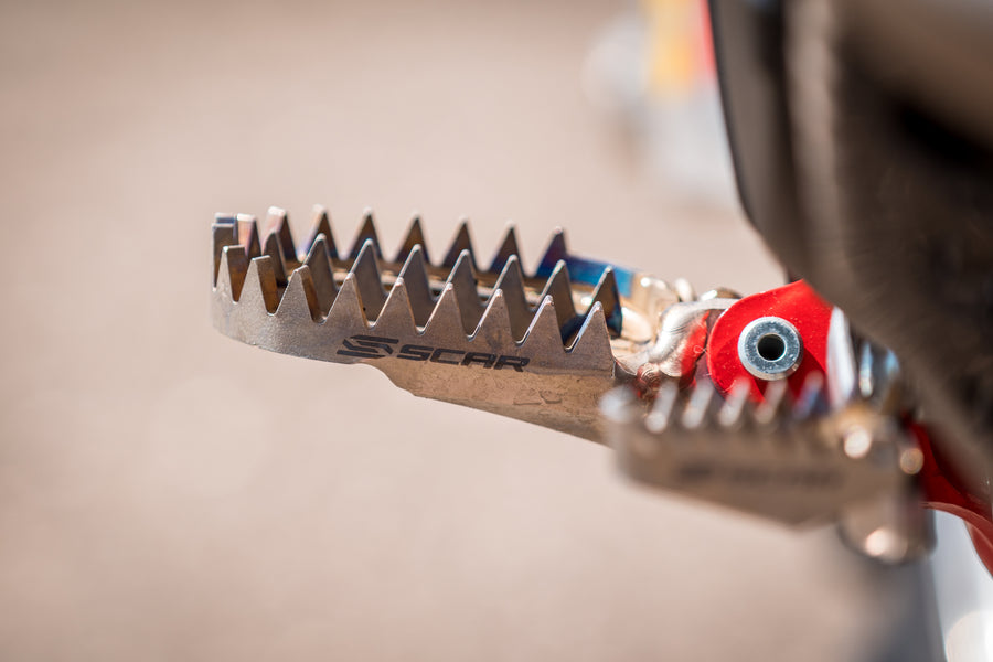 KTM 350 EXC-F Factory Edition [2023] - Titanium Fußrasten Gripper