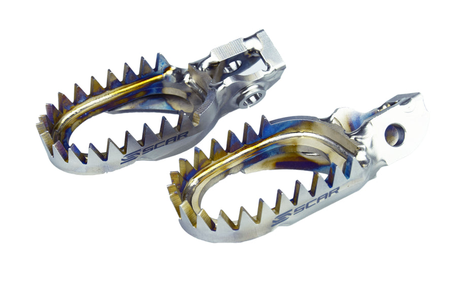 KTM 250 XC F [2016-2023] - Titan-Fußrasten selbstreinigend