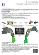 Kawasaki Z 900 [ACCESS DESIGN] - Kennzeichenhalter auf Radhöhe schwarz Kawasaki Z900