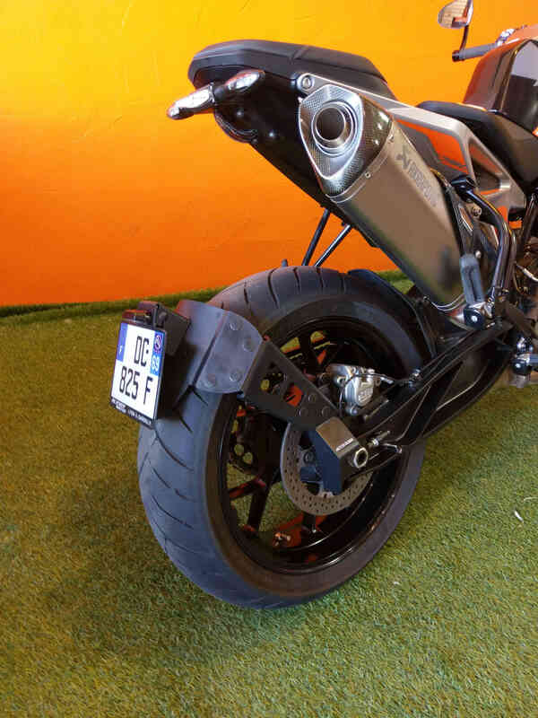 Ktm 890 Duke R [ACCESS DESIGN] - license plate holder at wheel height black KTM Duke 790/890