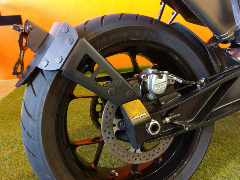 Ktm 890 Duke R [ACCESS DESIGN] - license plate holder at wheel height black KTM Duke 790/890